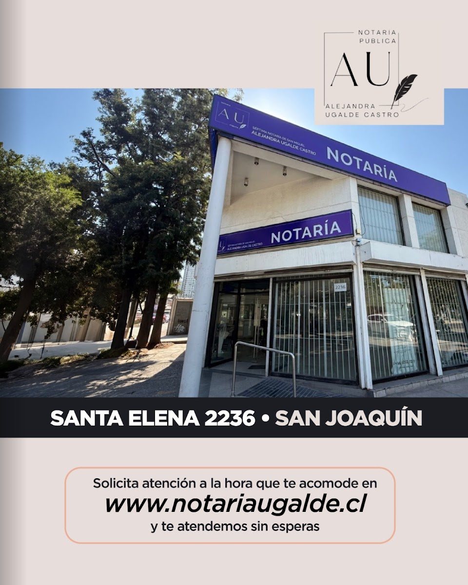 Notaría Ugalde, Santa Elena 2236, San Joaquín